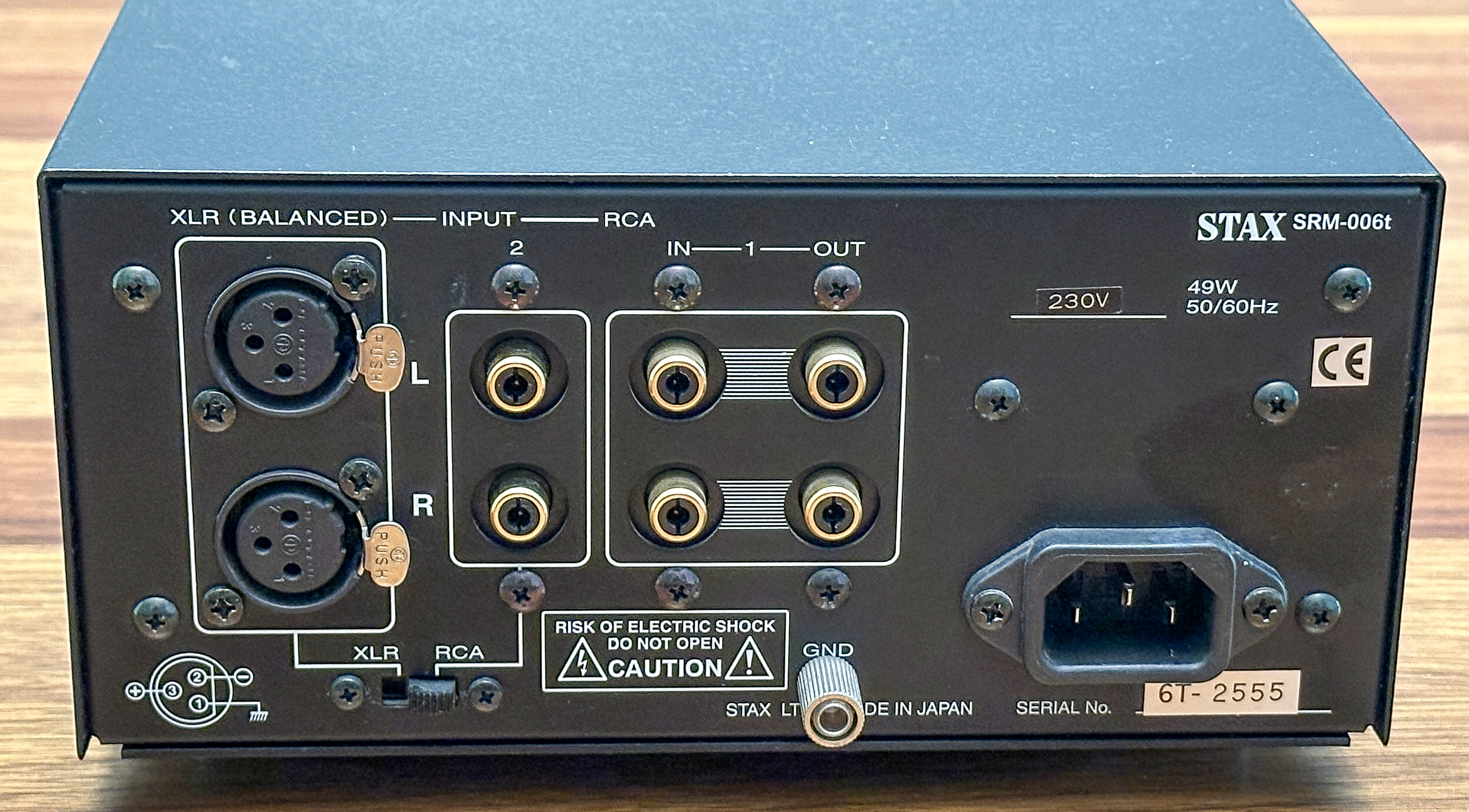 STAX Omega SR-007/SRM-006t - Kundenkommission