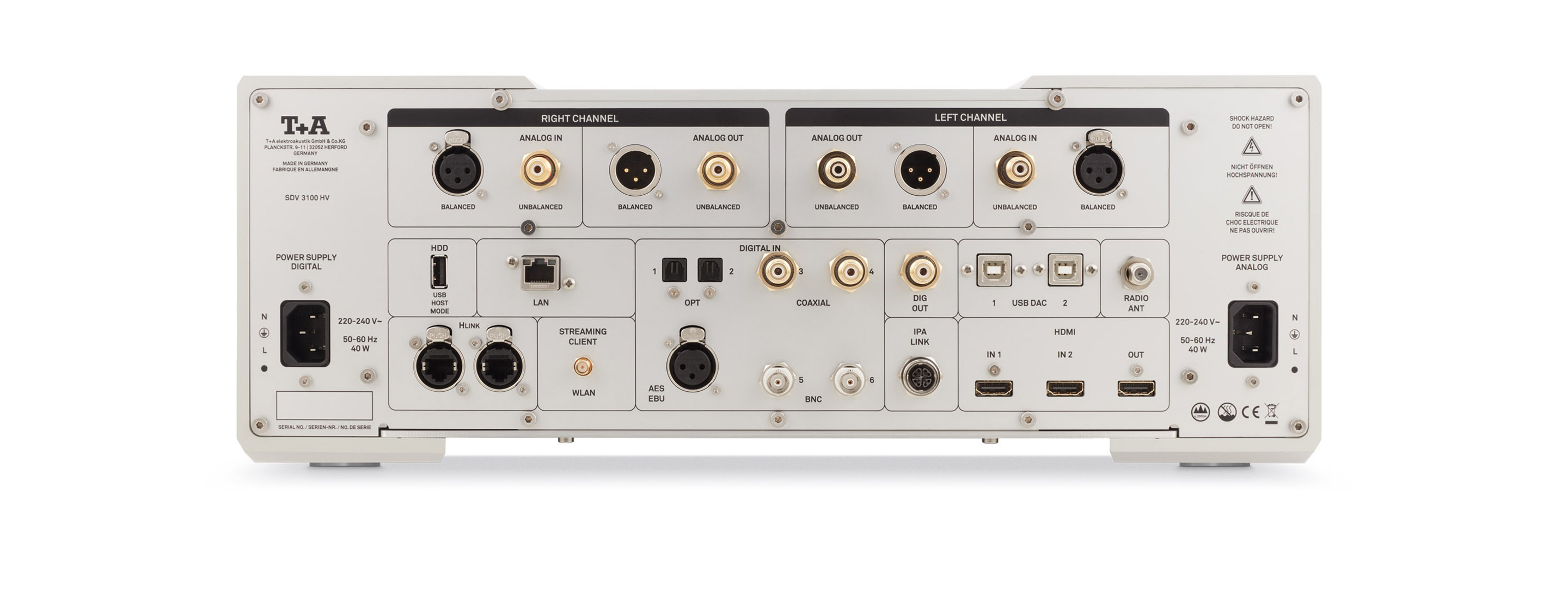 T+A SDV Referenz Streaming Vorverstärker