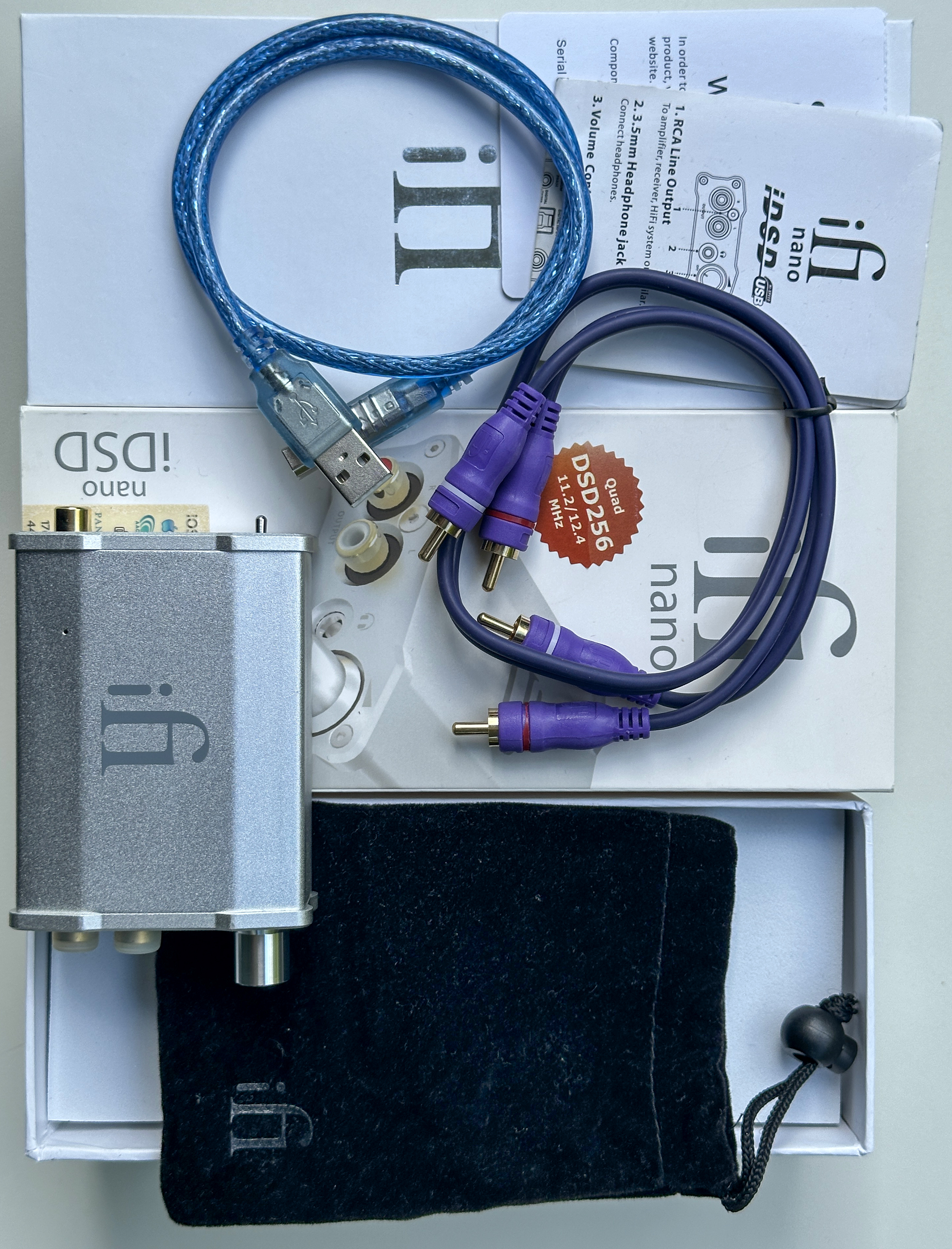 Mobiler DAC/Kopfhörerverstärker ifi Audio nano iDSD - Kundenkommission