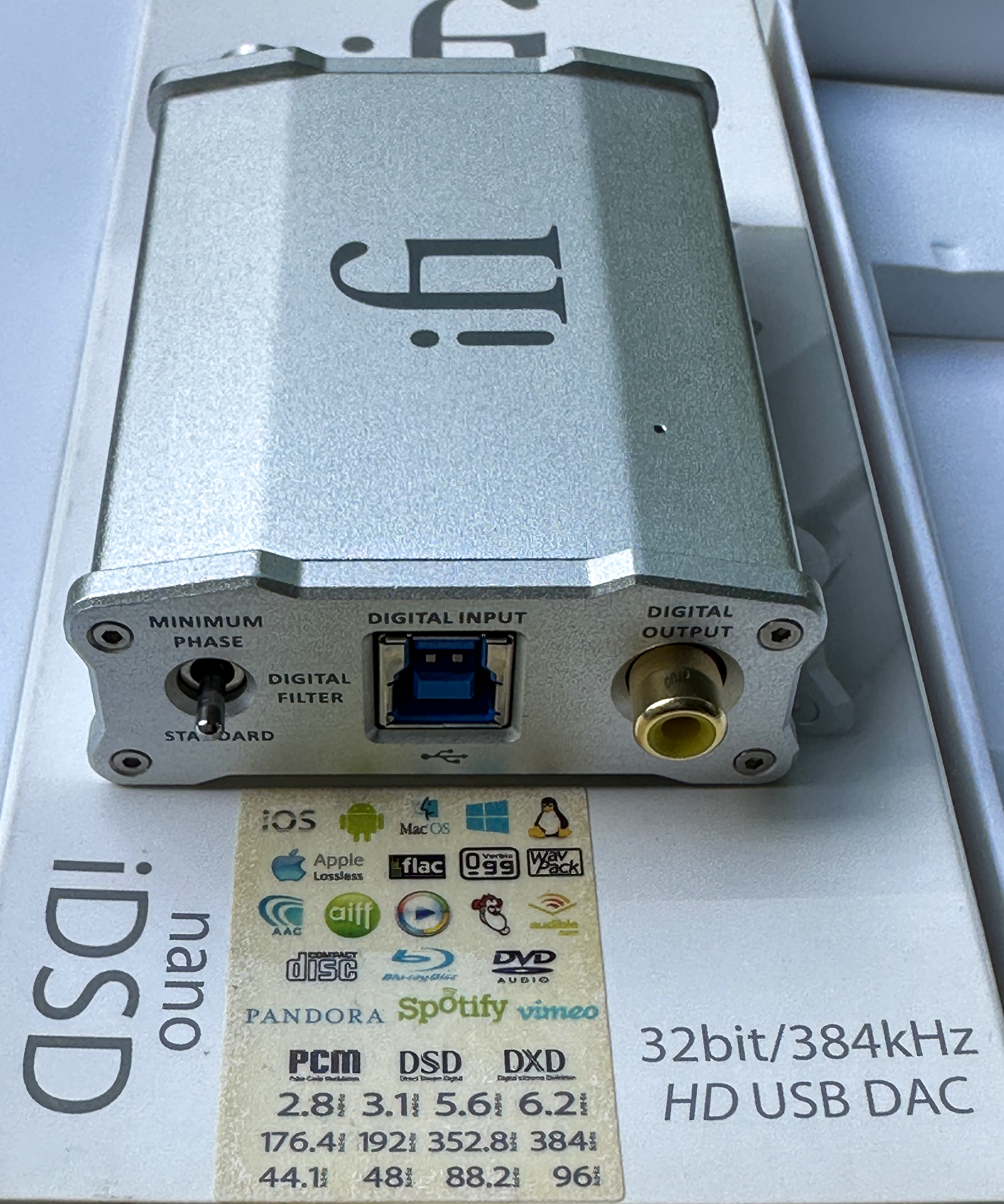 Mobiler DAC/Kopfhörerverstärker ifi Audio nano iDSD - Kundenkommission