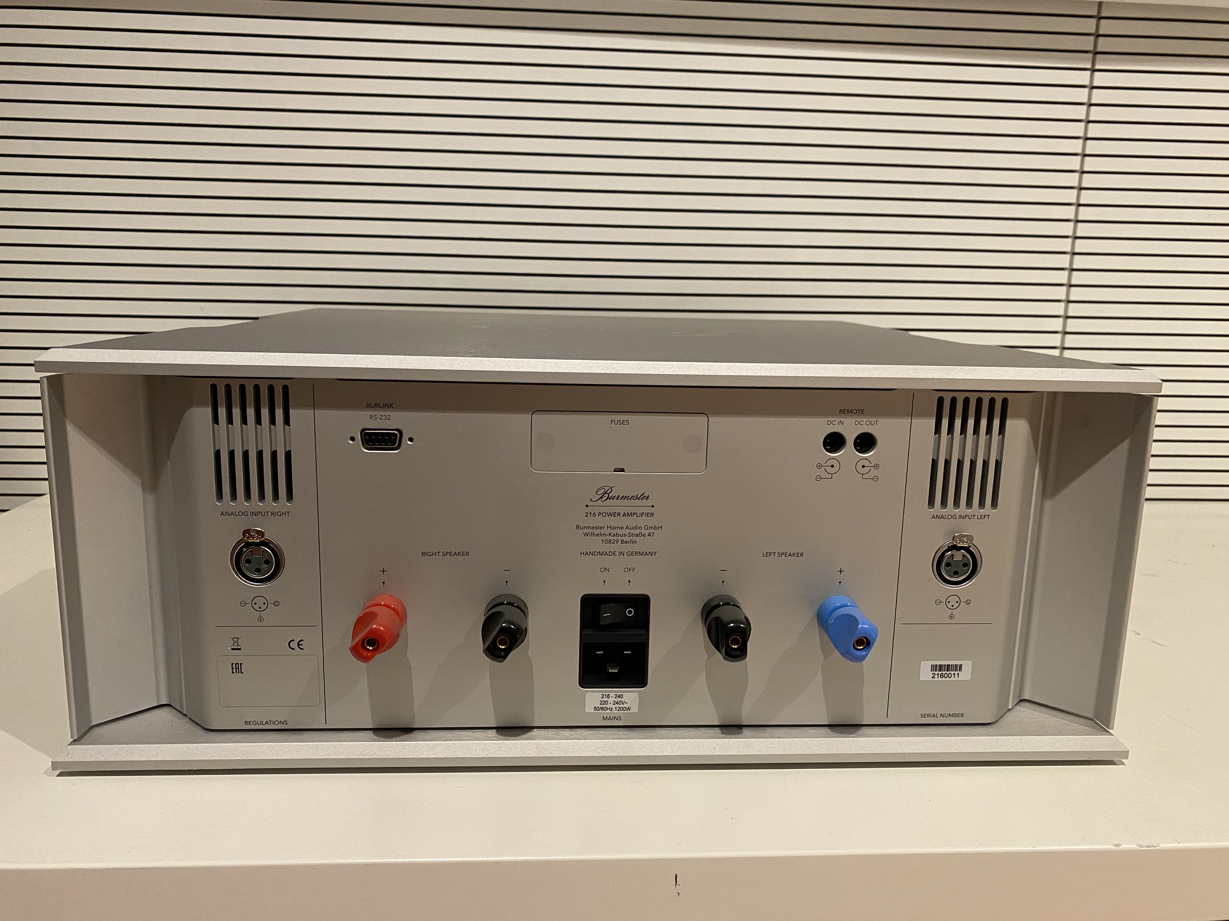 Burmester 216 Endstufe - Ausstellungsstück