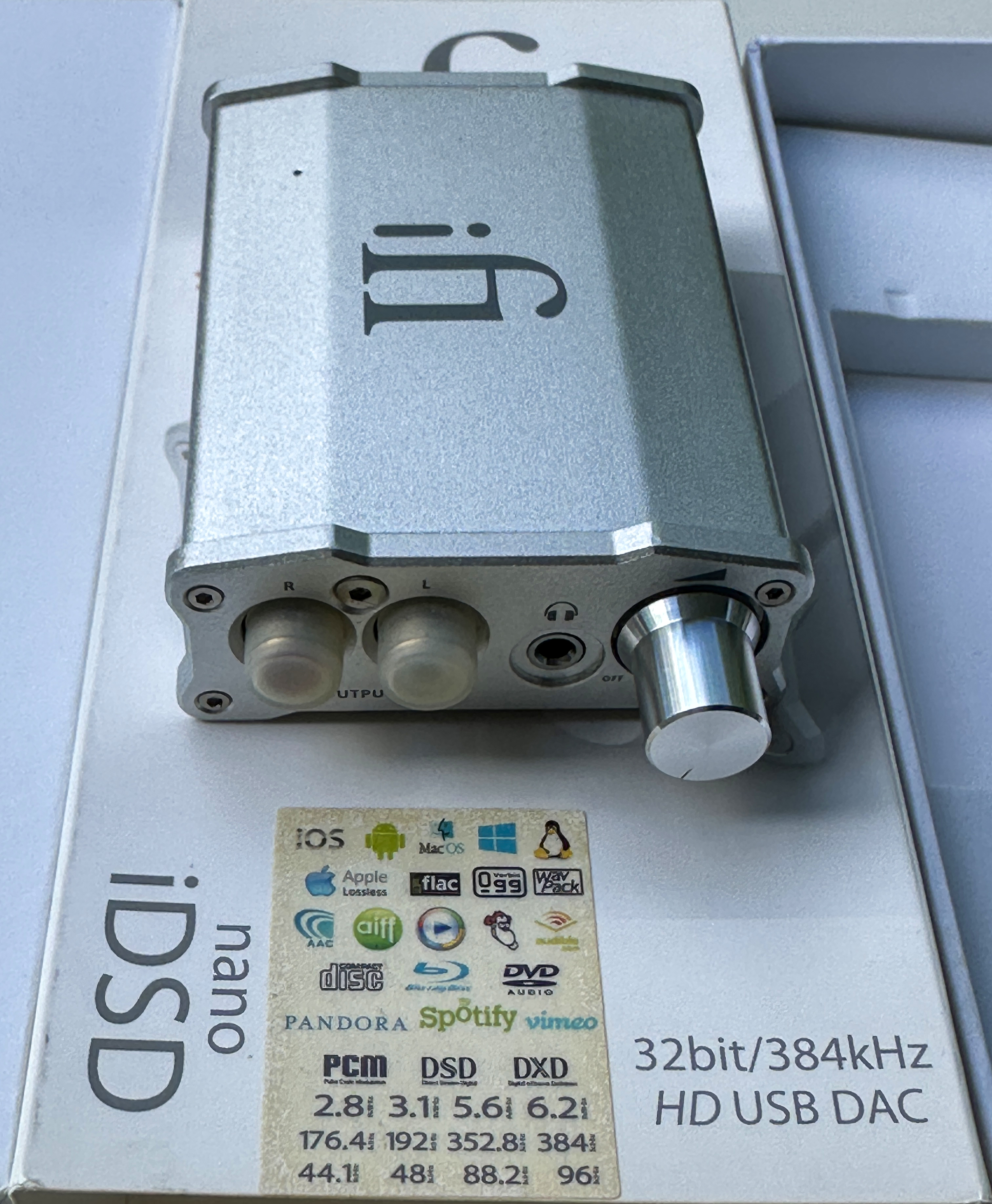 Mobiler DAC/Kopfhörerverstärker ifi Audio nano iDSD - Kundenkommission