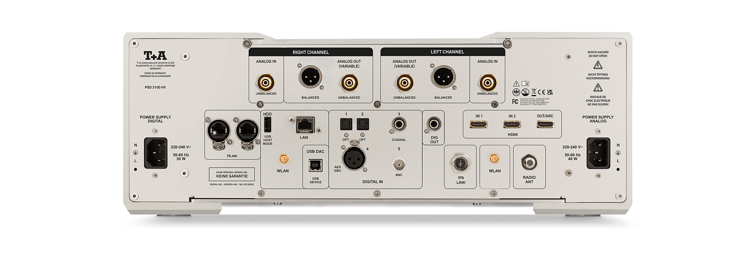 T+A PSD 3100 HV Streaming Vorverstärker