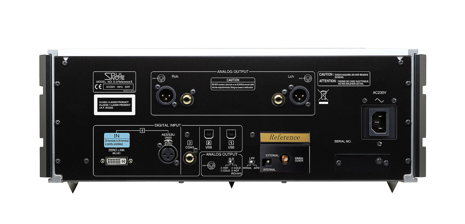 SoulNote S-3 Reference SACD Player